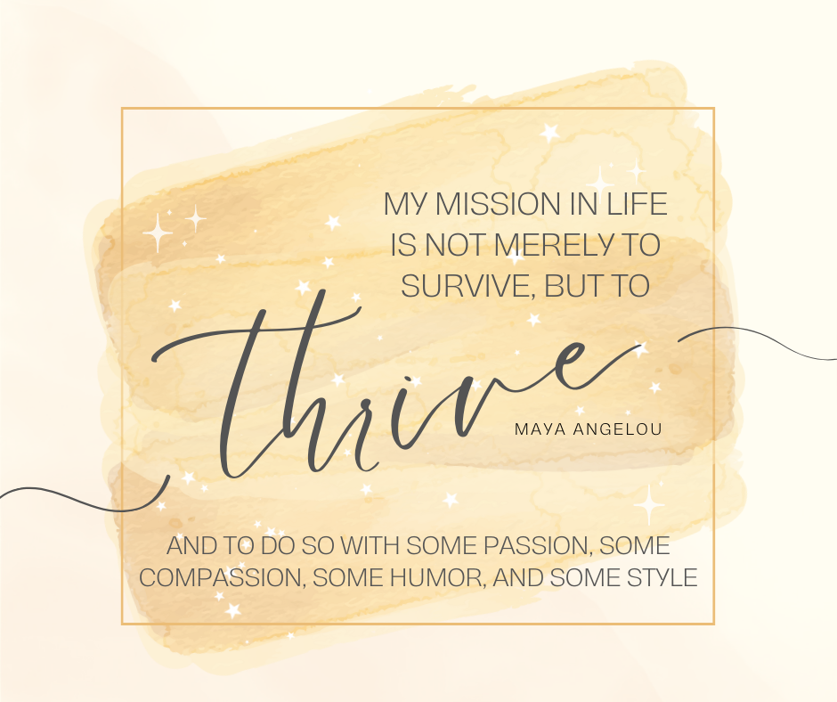 Monday Motivation: Fitness Quotes To Inspire You 14 "My mission in life is not merely to survive, but to thrive; and to do so with some passion, some compassion, some humor, and some style." - Maya Angelou